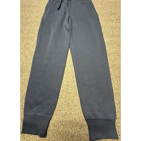 Members Mark Pants Mens Large Navy Blue Newport Fleece Joggers Sweatpants New - Picture 1 of 13